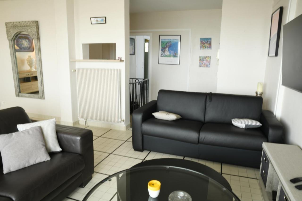 Duplex De 100M2 Avec 3 Chambres Vue Mer رويا المظهر الخارجي الصورة